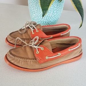 Sperry all leather